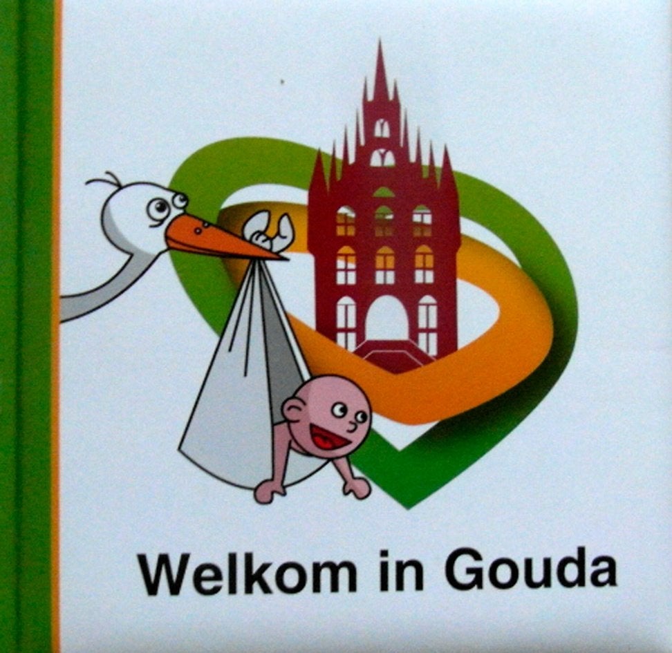 Welkom in Gouda,, Boeken, Kinderboeken | Kleuters, Ophalen of Verzenden, Zo goed als nieuw, Fictie algemeen