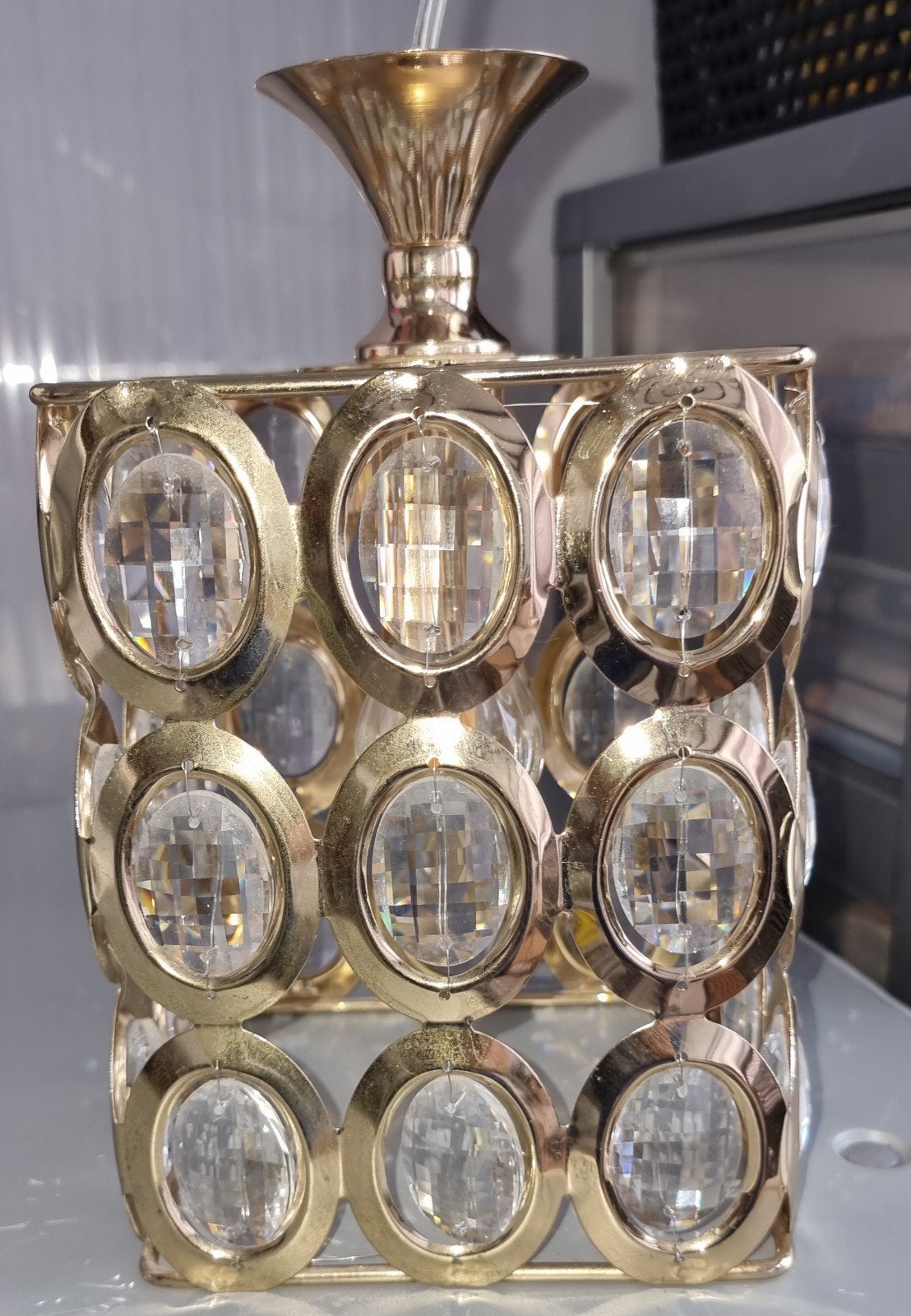hanglamp met led licht, Ophalen, Metaal, E27 (groot)