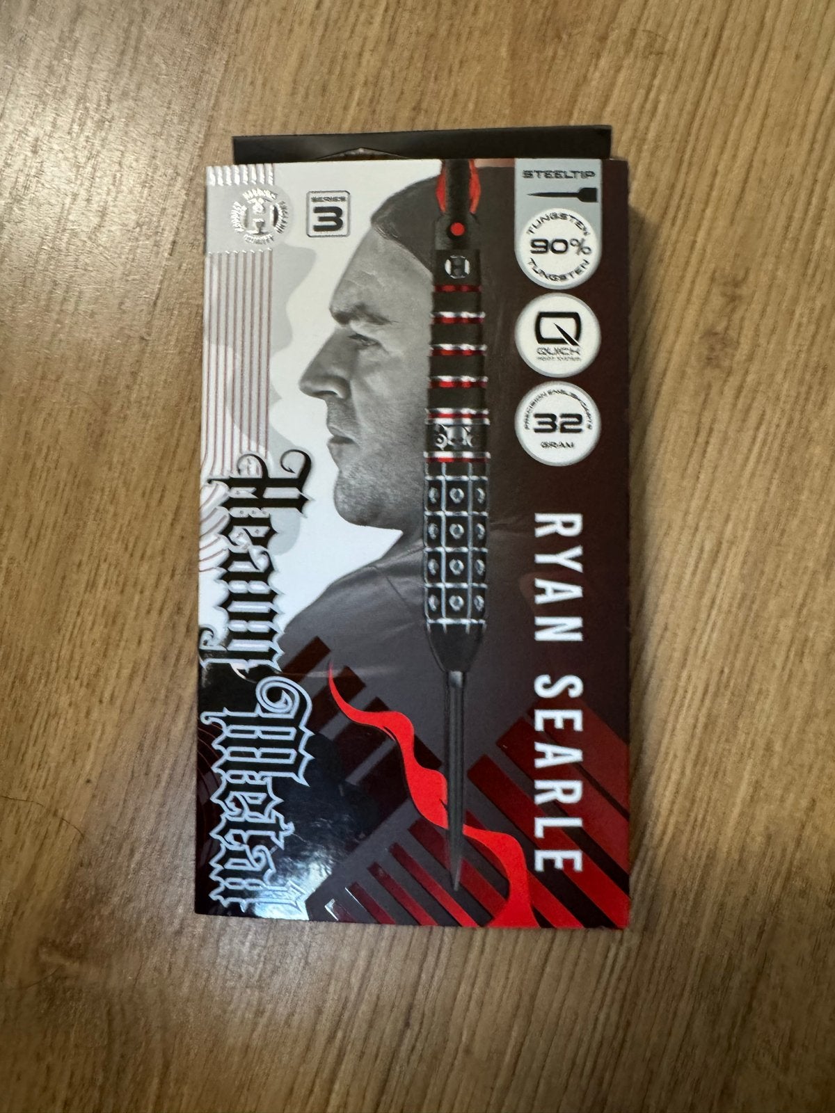 Nieuwe Harrows Ryan Searle Heavy Metal Darts 32 gram, ., Nieuw, Ophalen of Verzenden, .