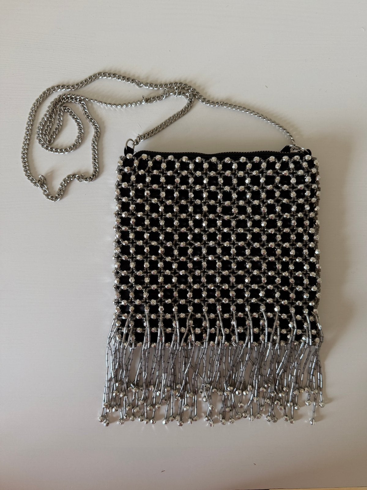 Beaded bag - avondtasje nieuw, Ophalen of Verzenden, Zo goed als nieuw, Avondtasje