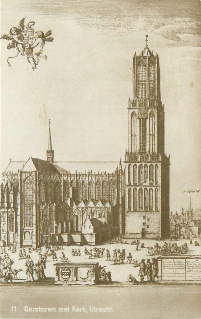 701-345-013 Utrecht Domtoren, Verzenden, Voor 1920, Utrecht