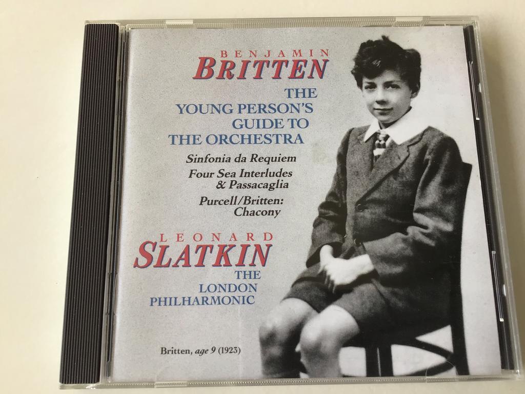 Britten the young person’s guide to the orchestra/ L.Slatkin, Ophalen of Verzenden, Romantiek, Zo goed als nieuw, Orkest of Ballet
