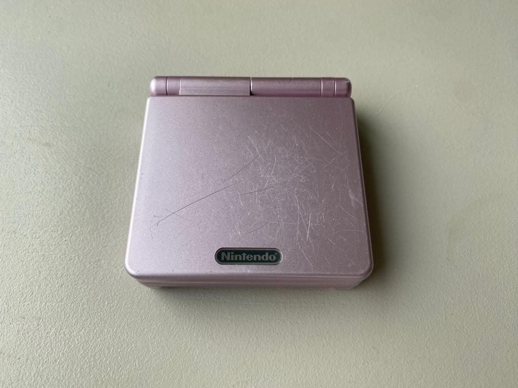 Nintendo GBA SP (Pearl Pink), Ophalen of Verzenden, Gebruikt, Game Boy Advance SP