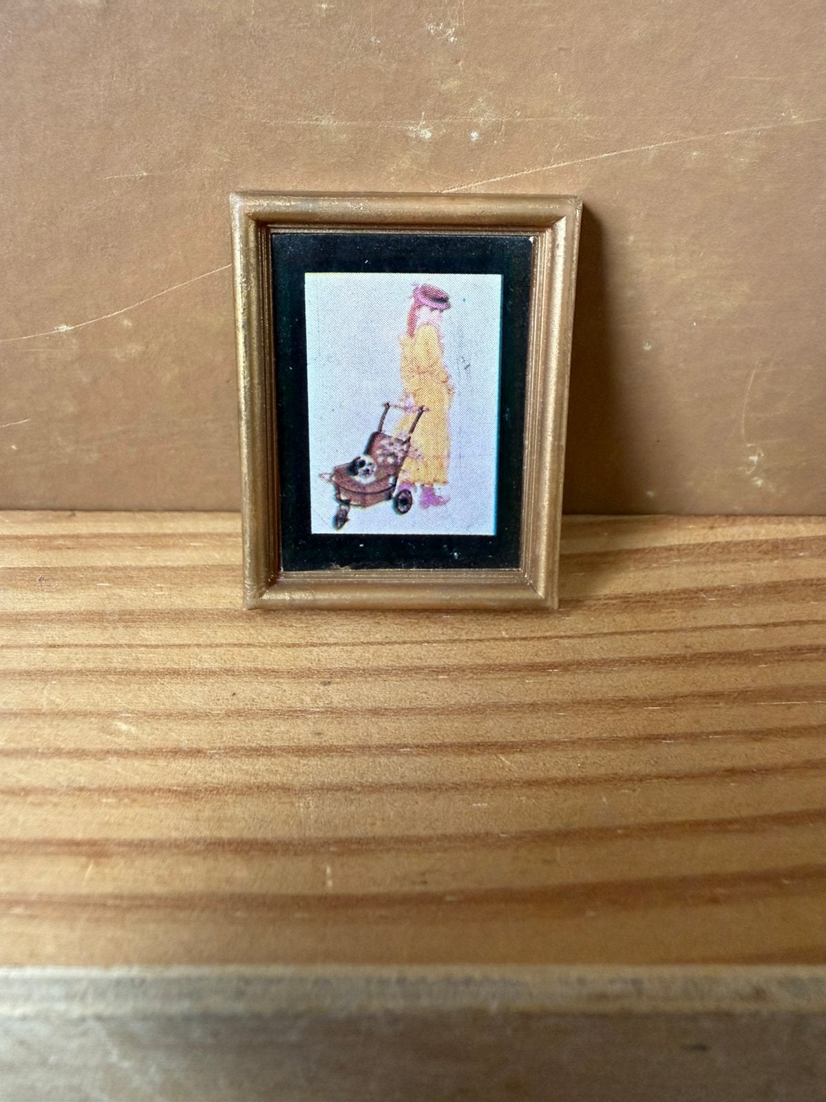 Lundby lijst meisje - 4.2x3.2cm, Ophalen of Verzenden, Zo goed als nieuw, Poppenhuis
