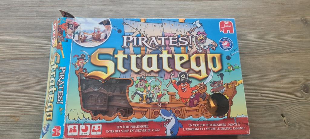 Stratego Pirates, compleet en netjes, Een of twee spelers, Ophalen of Verzenden, Zo goed als nieuw, Jumbo