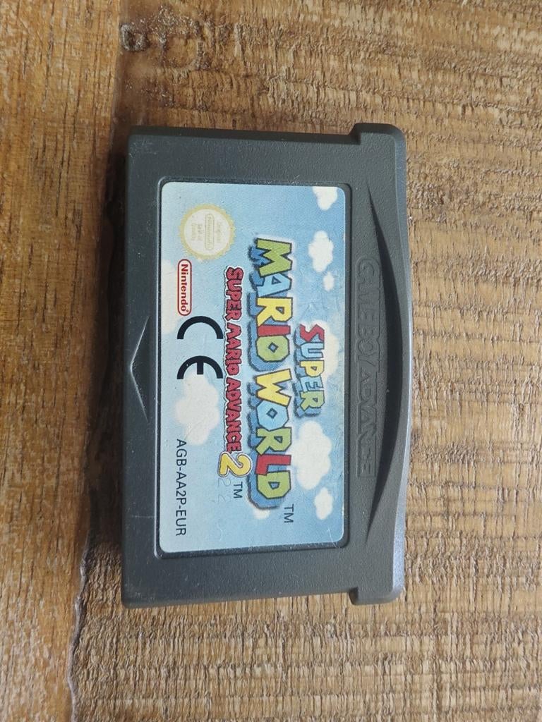 Super Mario World: Super Mario Advance 2 (GBA), Spelcomputers en Games, Games | Nintendo Game Boy, Gebruikt, 1 speler, Ophalen of Verzenden