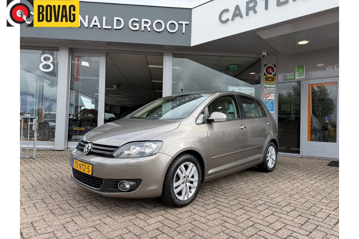 Volkswagen Golf Plus 1.4 TSI Highline | Airco | Cruise | Aut, Auto's, Volkswagen, Euro 5, Gebruikt, Bruin, Origineel Nederlands