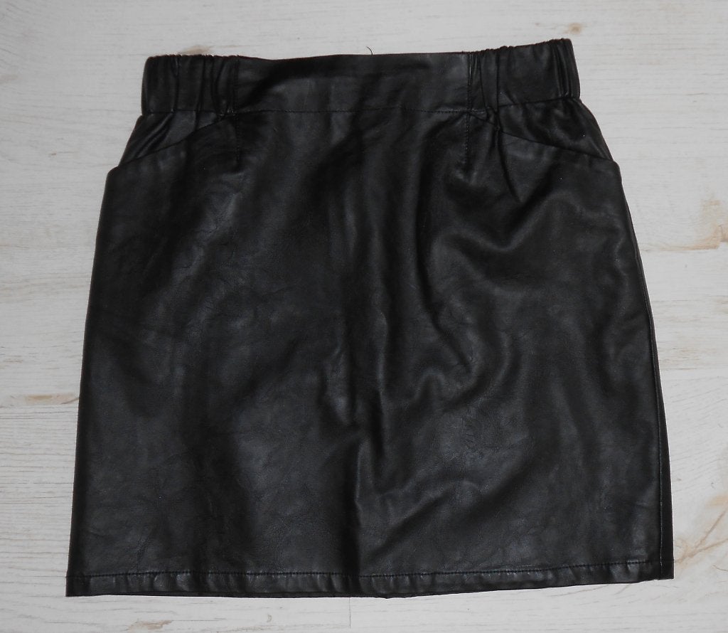 Geisha imitatieleren rok zwart t M (38), Kleding | Dames, Maat 38/40 (M), Geisha, Zwart, Nieuw