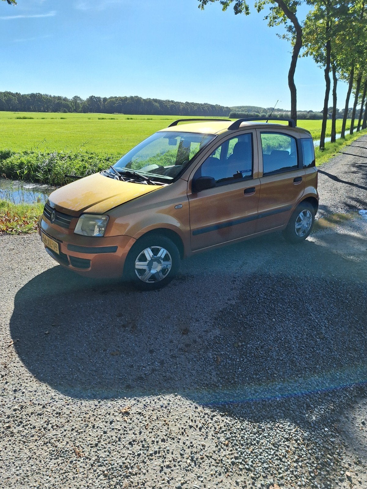 Fiat Panda 1.2 44KW 60PK 2007, Voorwielaandrijving, Stof, Radio, Origineel Nederlands