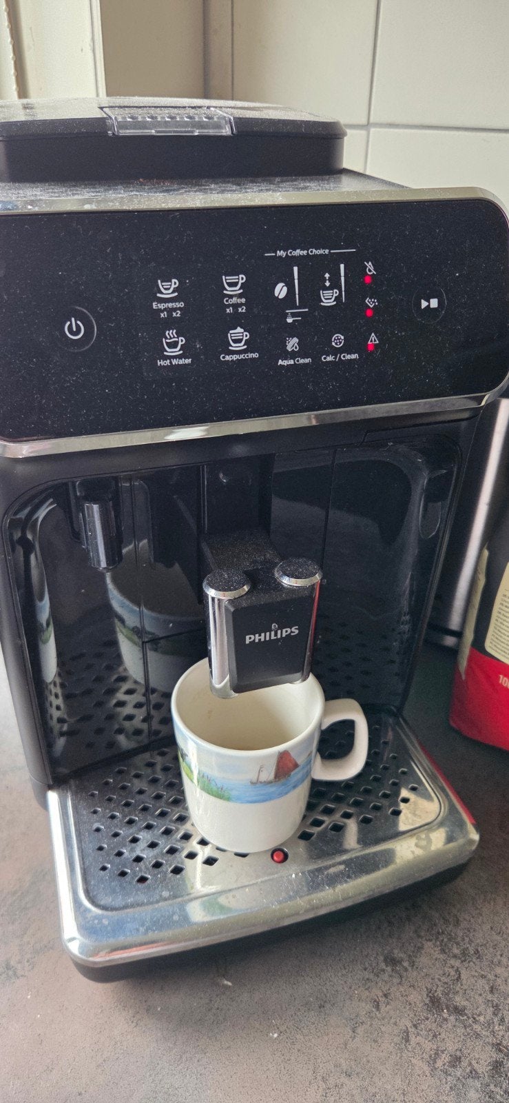 Philips Koffiebonen Machine  werkt alleen met gemalen koffi, Ophalen, Gebruikt, Koffiemachine, Koffiebonen