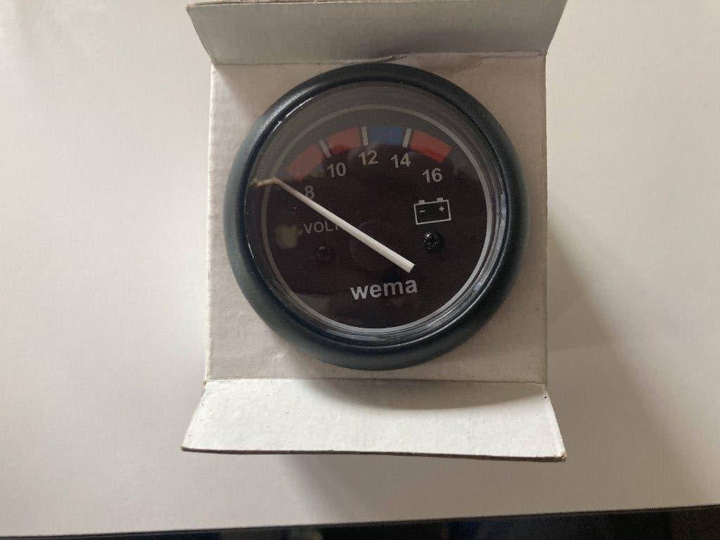 voltmeter wema inbouw, Ophalen of Verzenden, Nieuw, Motor en Techniek