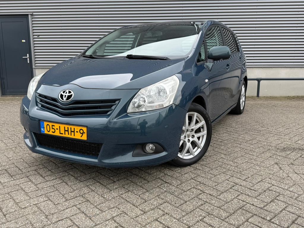 Toyota Verso 1.8 VVT-i Panoramic 7p., Auto's, Toyota, Voorwielaandrijving, Gebruikt, Zwart, 4 cilinders