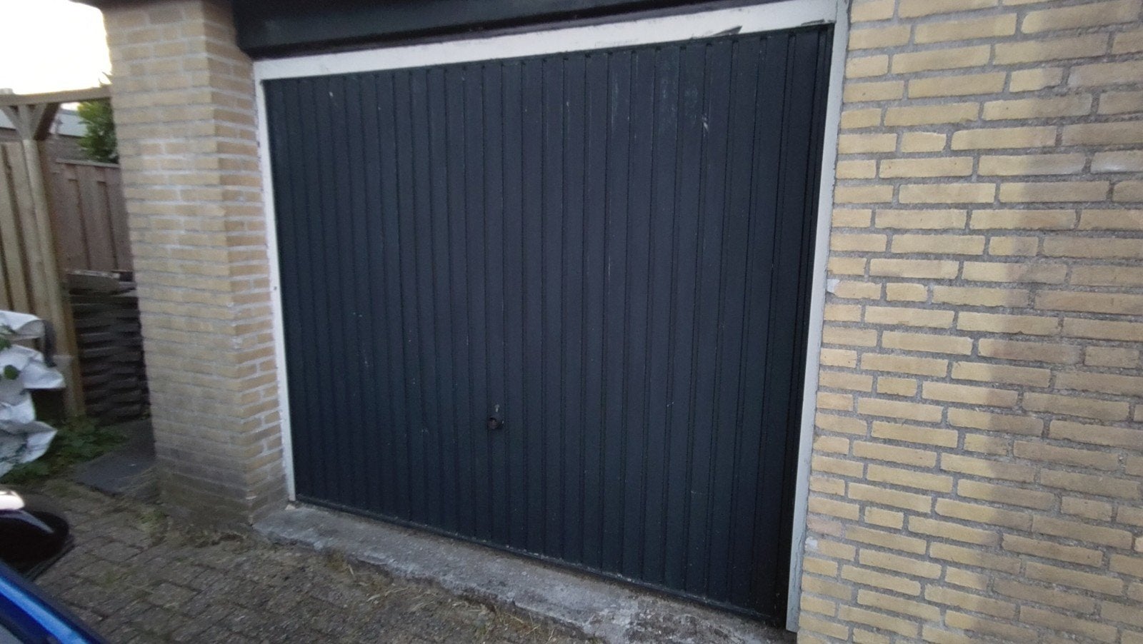 Garagedeur 200x230 gratis af te halen, Ophalen, Gebruikt, 120 cm of meer, Garagedeur