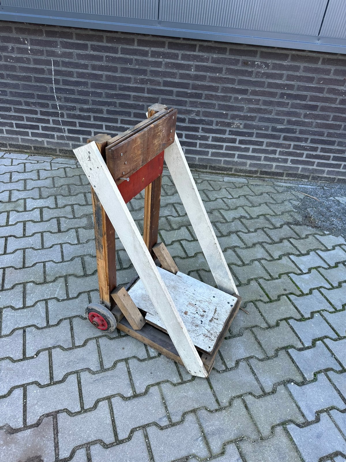 Degelijke bok / trolley voor buitenboordmotor, Watersport en Boten, Eigenbouw, Wibautstraat 144 Amsterdam, Ophalen of Verzenden