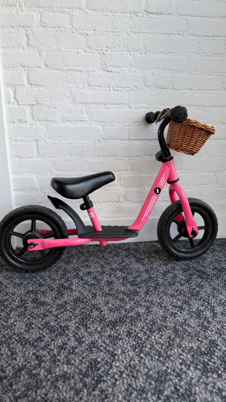Loopfiets, Ophalen, Loopfiets