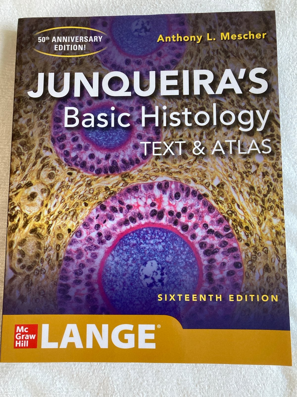 Junqueira's Basic Histology: Text & Atlas (16e), Boeken, Ophalen of Verzenden, Zo goed als nieuw, Natuurwetenschap