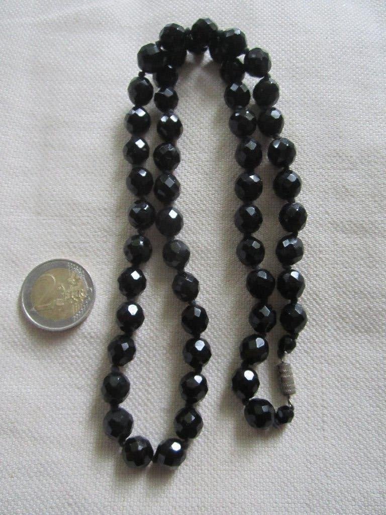 22.  Schitterende oude ketting,  60 cm., Sieraden, Tassen en Uiterlijk, Ophalen, Overige materialen, Ketting