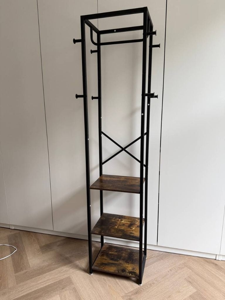 IBUYKE Coat Rack 180x40x30cm, Ophalen, Zo goed als nieuw, Metaal, Staande kapstok