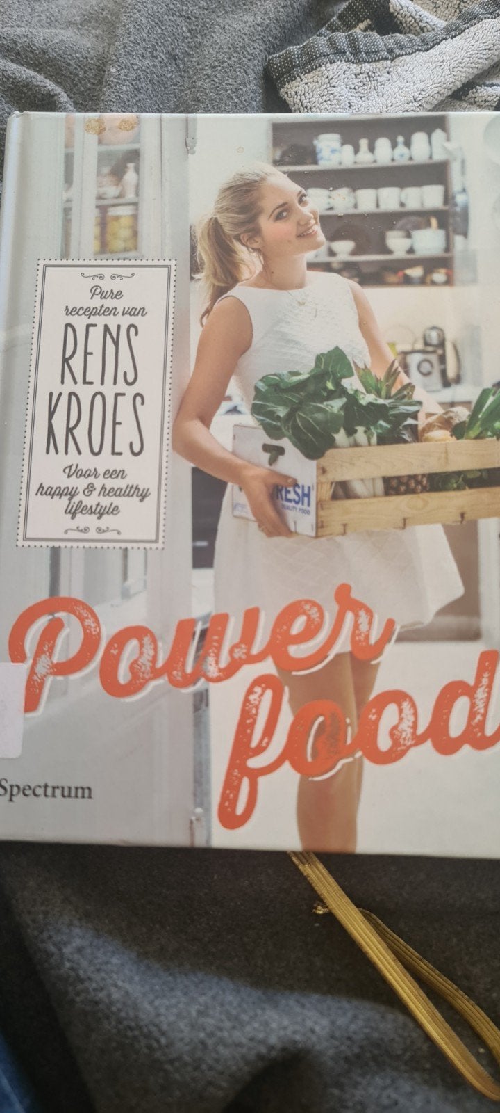 Rens Kroes Powerfood Kookboek - Gezond en Zo goed als nieuw, Boeken, Ophalen of Verzenden, Zo goed als nieuw, Rens Kroes, Gezond koken