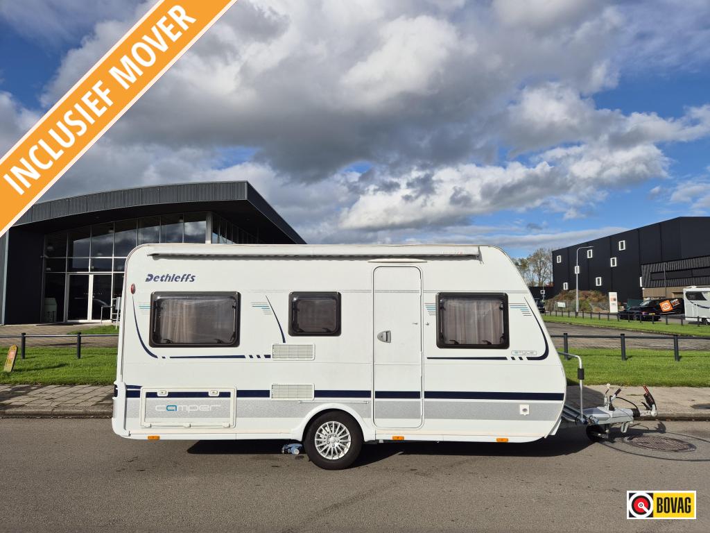 Dethleffs Camper Style 430 DB MOVER - VOORTENT - L, Caravans en Kamperen, Caravans, Rondzit, Bedrijf, Dethleffs, Dwarsbed