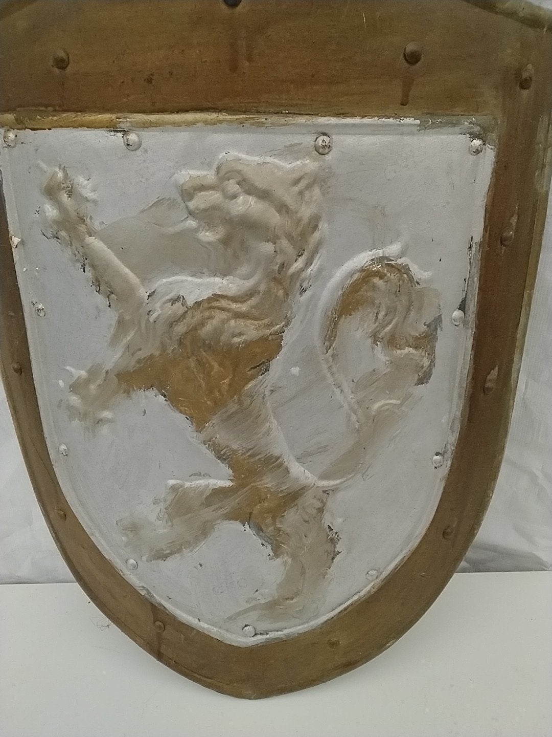 Decoratief Schild met Leeuw - 49x34 cm, Ophalen of Verzenden