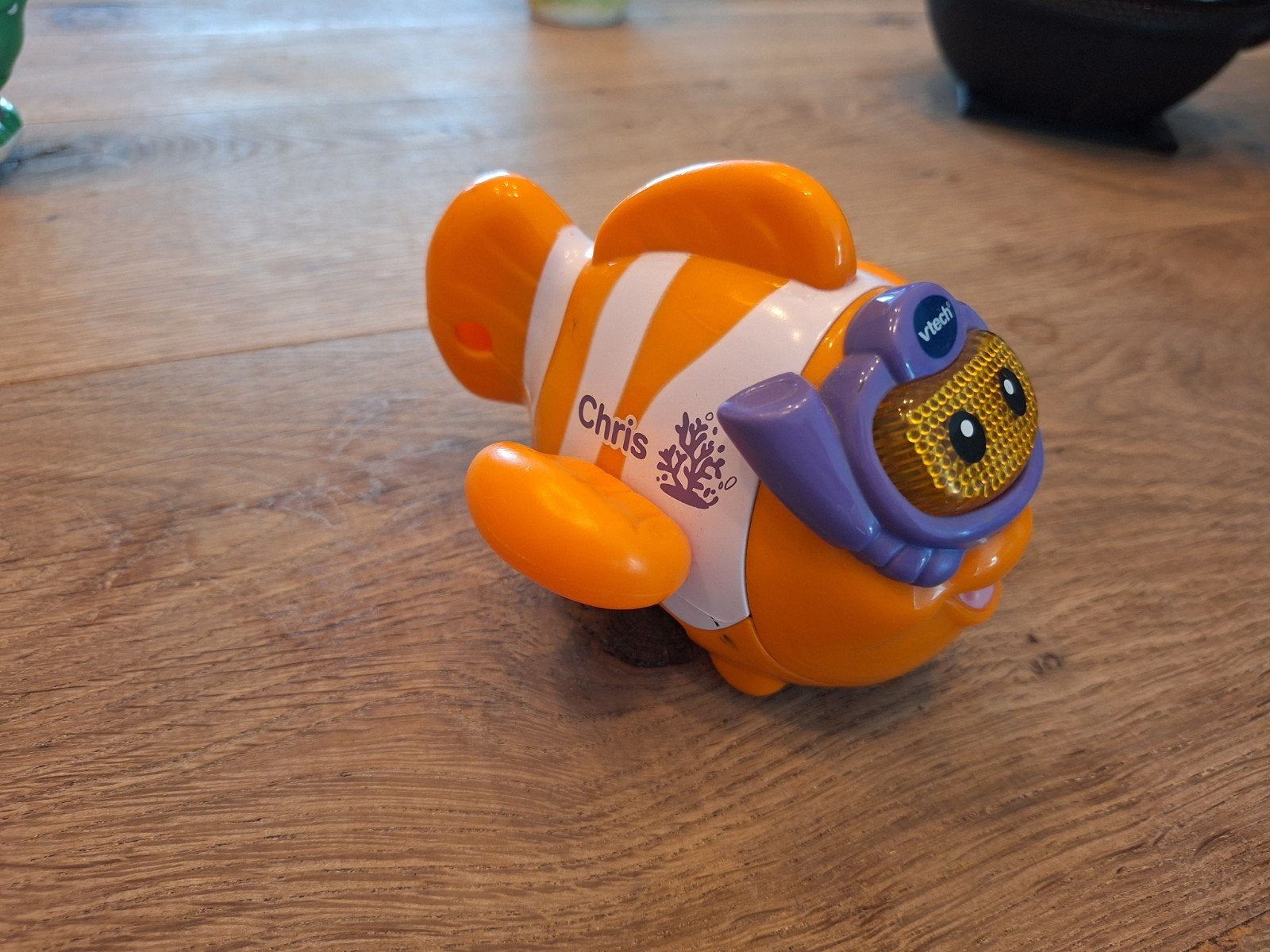Vtech Chris clownvis, Ophalen, Gebruikt