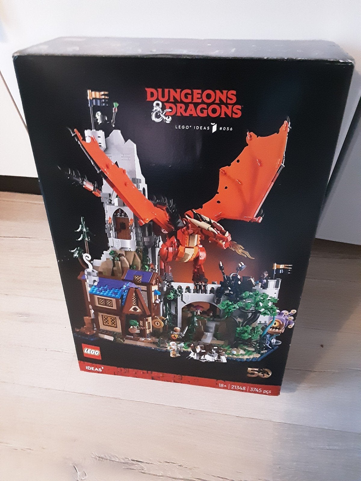 LEGO IDEAS DUNGEONS &DRAGONS-NR.21348, Lego, Ophalen of Verzenden, Zo goed als nieuw, Inclusief accessoires