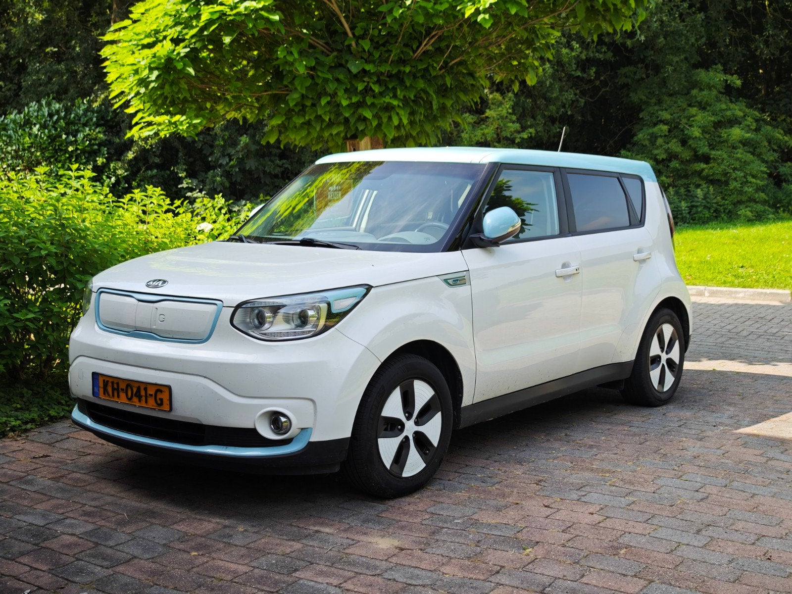 Kia e Soul 27kWh, Auto's, Automaat, 1465 kg, Wit, Origineel Nederlands