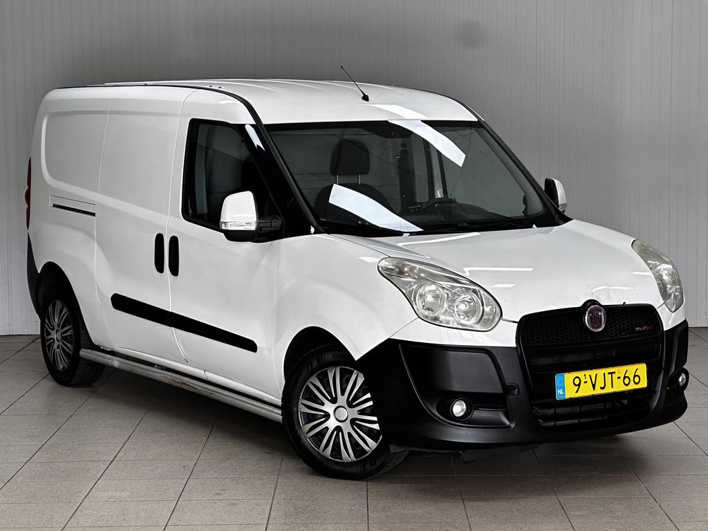Fiat Doblò Cargo 1.3 MultiJet SX Maxi MARGE/ Zij-Schuifdeur, Voorwielaandrijving, Euro 5, Gebruikt, Zwart