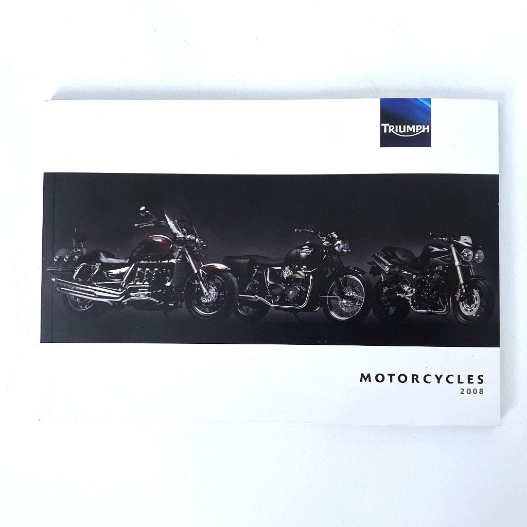 Triumph Motorcycles 2008, Verzenden, Zo goed als nieuw, Merk of Model
