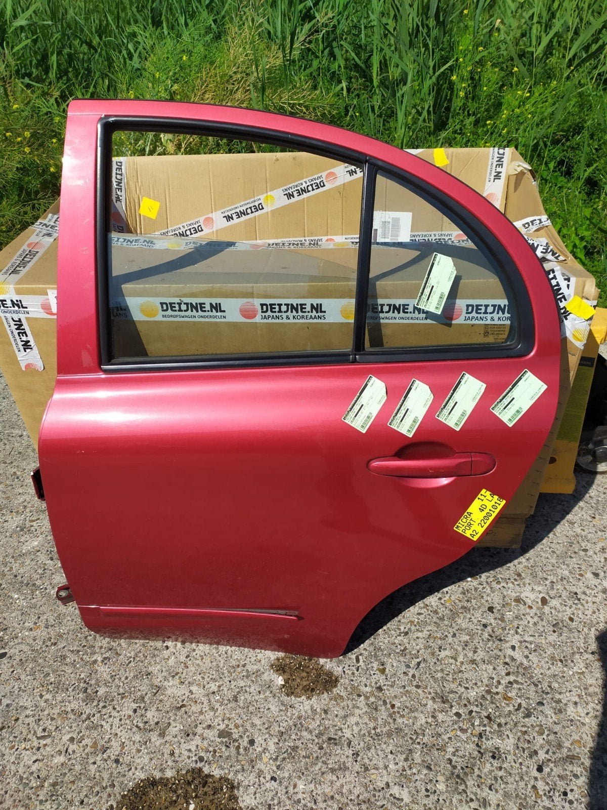 Deur linksachter Nissan Micra, Auto-onderdelen, Ophalen, Nissan, Deur
