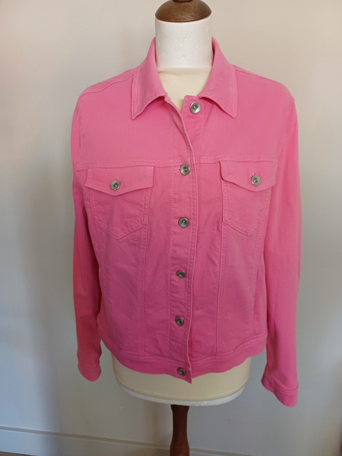 Gerry Weber Edition roze jasje in maat 44, Maat 42/44 (L), Ophalen of Verzenden, Zo goed als nieuw, Roze