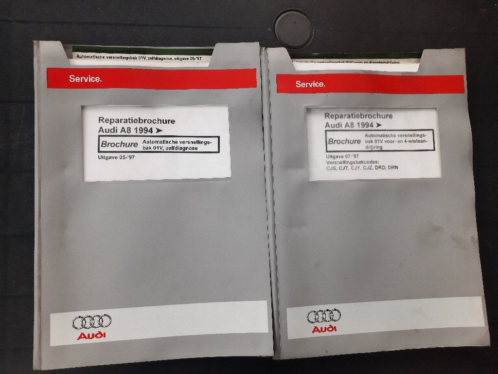 Audi A8 D2 automaatbak 01V dealer werkplaatsboeken, Boeken, Ophalen of Verzenden, Gelezen, Audi