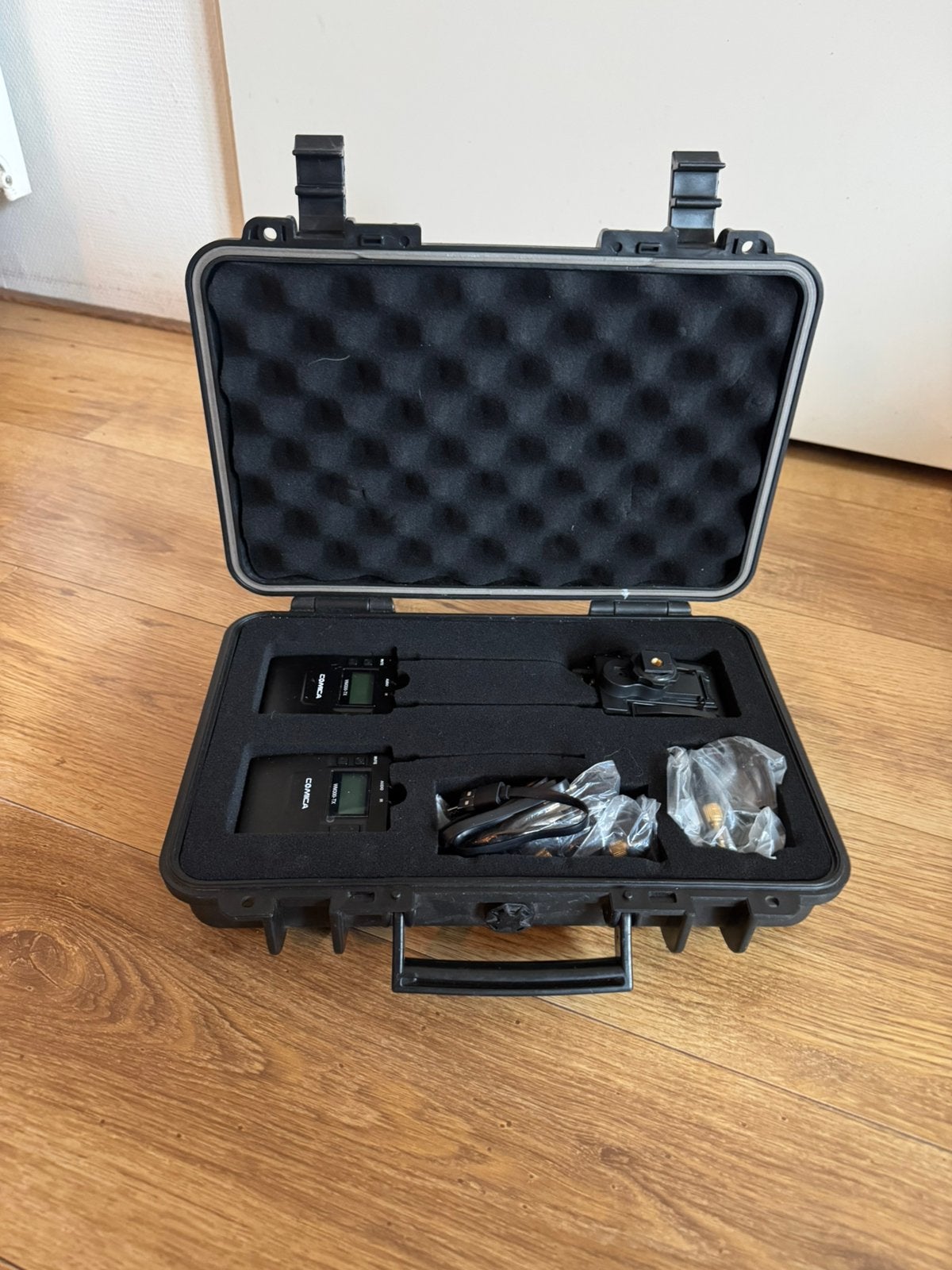 Draadloos microfoon systeem Comica CVM-WM300A, Ophalen of Verzenden, Zo goed als nieuw