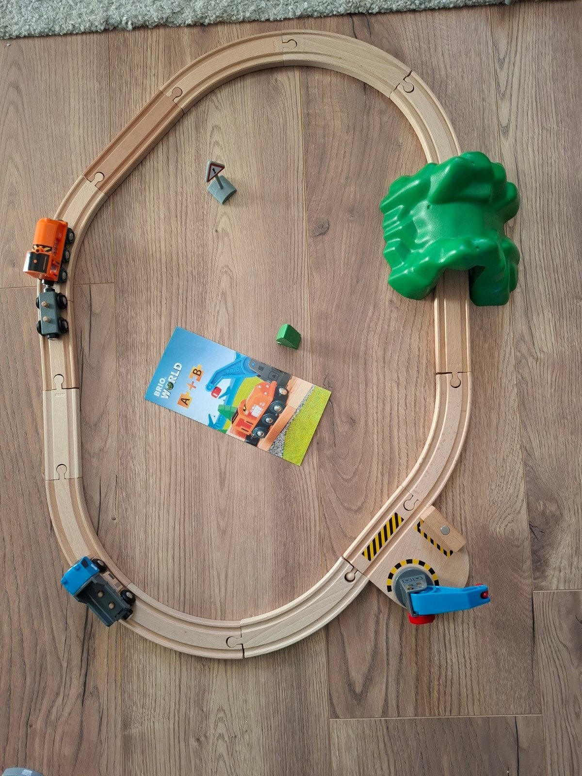 Brio houten treinbaan lift and load, Kinderen en Baby's, Speelgoed | Houten speelgoed, Ophalen, Gebruikt, Overige typen