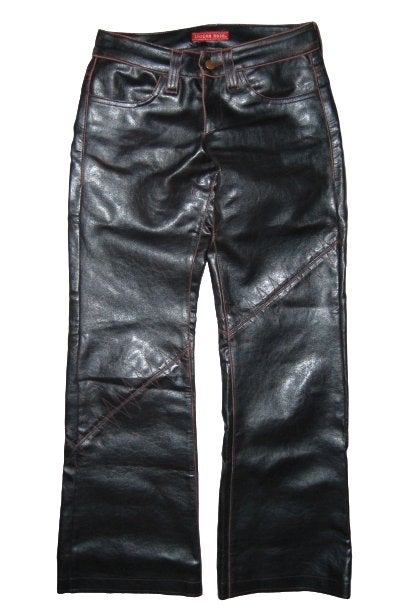 Indian Rose faux leather broek, pantalon, Mt. XS, Overige kleuren, Verzenden, Zo goed als nieuw, Maat 34 (XS) of kleiner