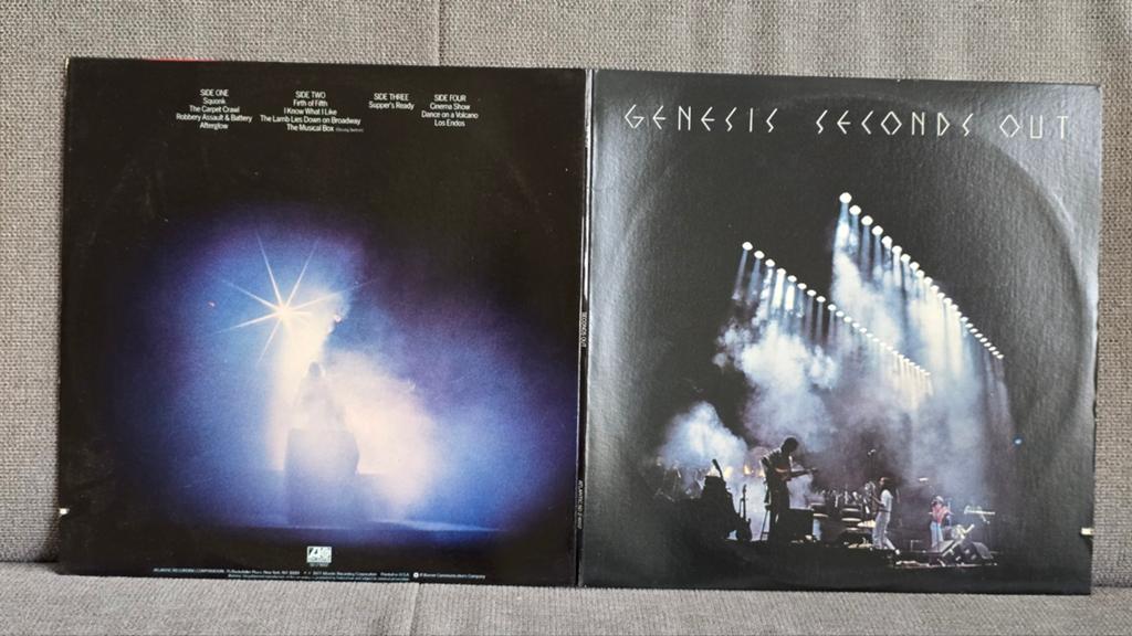 Genesis-Seconds Out Live 2LP Gatefold CO, Cd's en Dvd's, Vinyl | Rock, Progressive, Gebruikt, Ophalen of Verzenden, 1970 - 1979