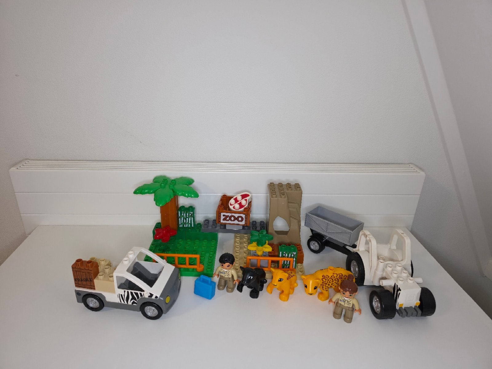 LEGO Duplo Dierentuin voertuigen  - Set 4971, Overige thema's, Ophalen of Verzenden, Zo goed als nieuw, Minifiguur