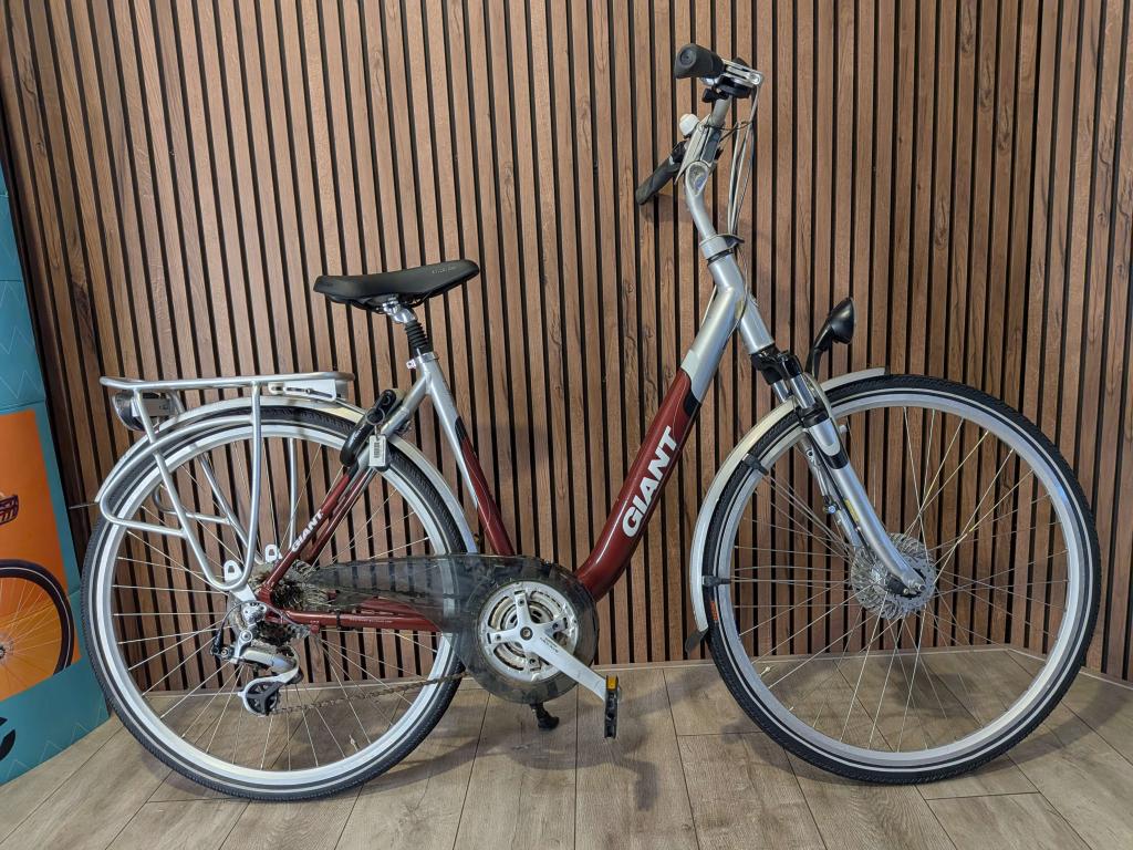 Giant leader 28 inch damesfiets framehoogte 50cm, Gebruikt, Niet ingevuld, Versnellingen, Giant
