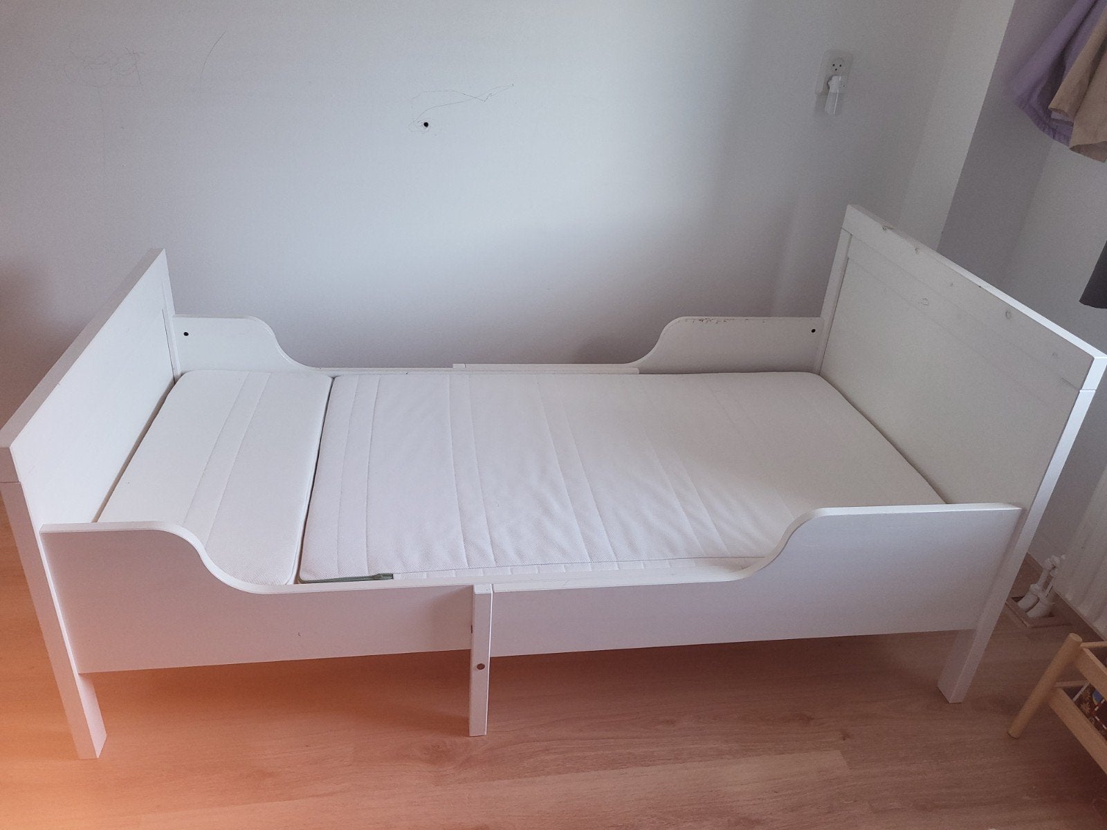 sundvik ikea meegroeibed, Ophalen, Gebruikt, 70 tot 85 cm, Matras