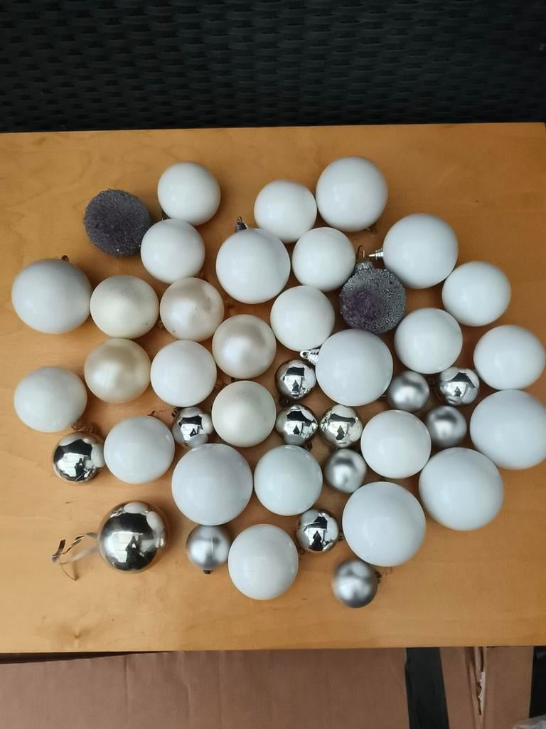 Kerstballen, Ophalen of Verzenden, Zo goed als nieuw