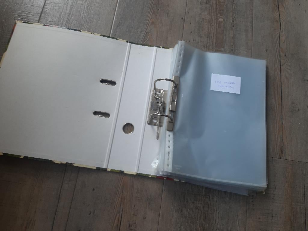 grote multomap met 104 plastic insteekhoezen, Diversen, Ophalen, Nieuw