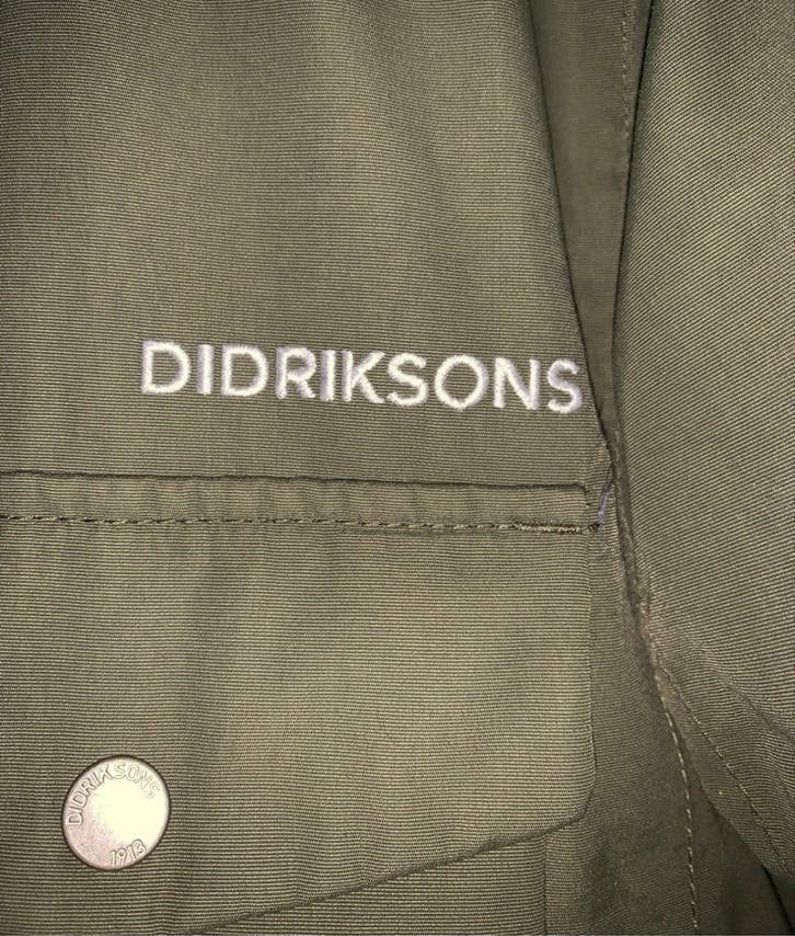 Didriksons DREW USX PARKA 2 - 100% Waterdichte Winterjas, Ophalen of Verzenden, Zo goed als nieuw, Maat 52/54 (L), Groen