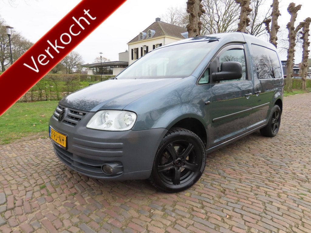 Volkswagen Caddy 1.6 Turijn Comfort 5p. Airco 2 x Schuifdeur, Auto's, Volkswagen, Voorwielaandrijving, Gebruikt, Overige modellen