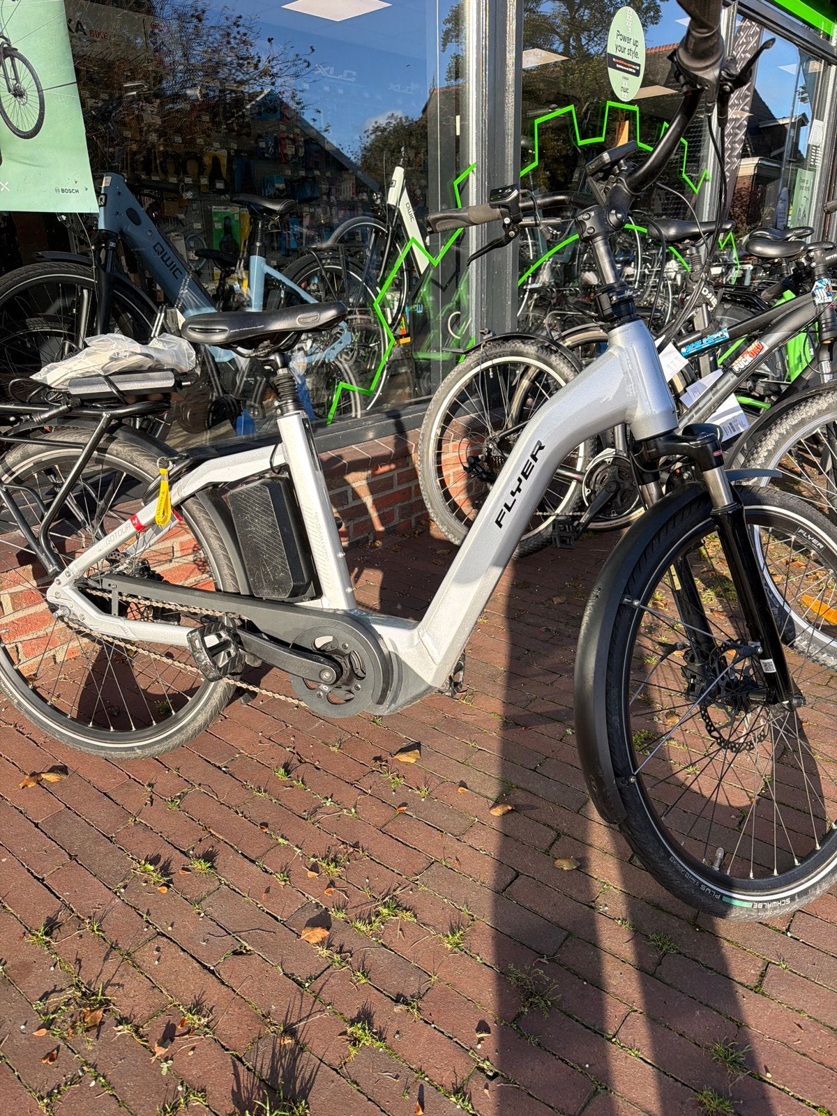 Giant Gotour 4 E-bike met lage instap en 600Wh accu, Gebruikt, Minder dan 47 cm, 50 km per accu of meer, Giant