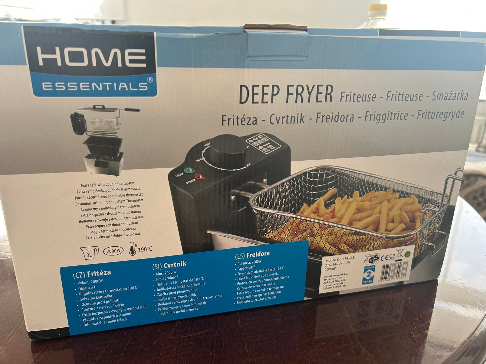 Deep fryer, Ophalen, Zo goed als nieuw, Kweeklamp