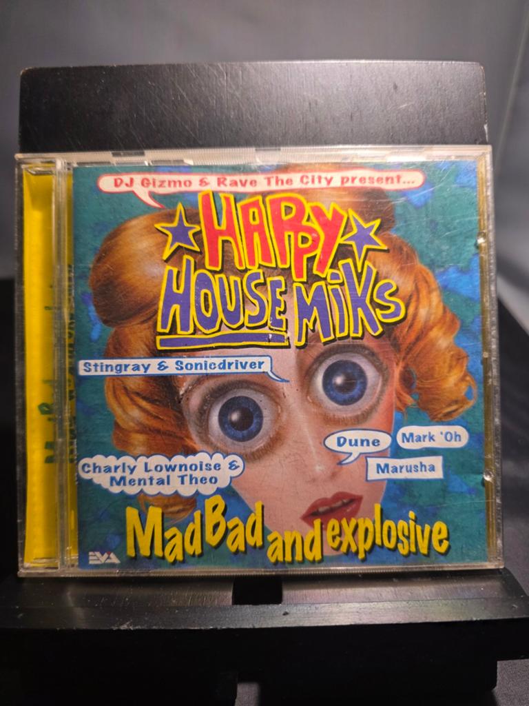 Happy House Mixes CD - DJ Gizmo & Rave The City, Ophalen of Verzenden, Gebruikt, Dance Populair