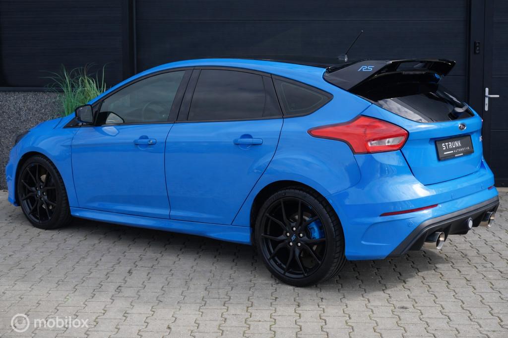 Ford Focus 1.6 EcoBoost RS LSD Look 197 PK Apple Carplay, Auto's, Ford, Gebruikt, 4 cilinders, Blauw, Bedrijf
