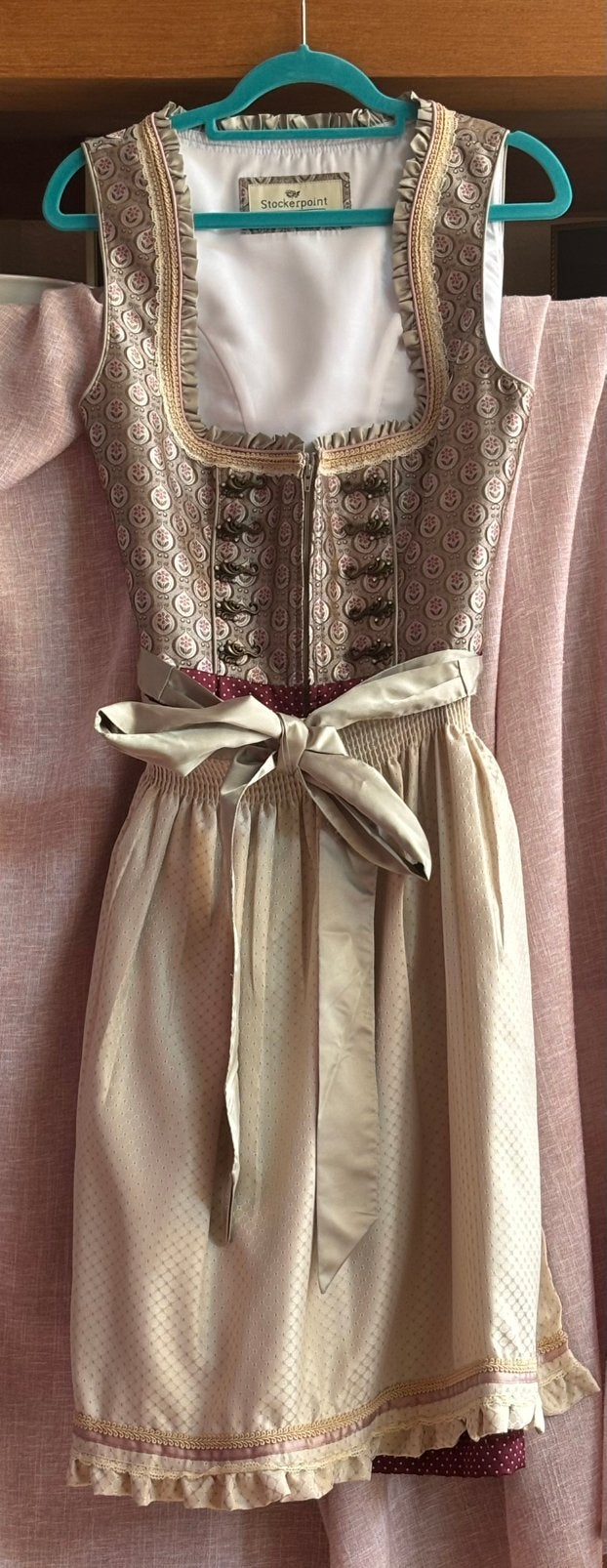 Origineel Dirndl feestelijk mt 40/42, Ophalen of Verzenden, Zo goed als nieuw, Maat 38/40 (M), Overige thema's