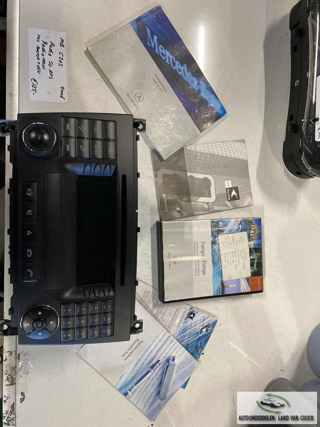 Mercedes C203  sw 2006  Audio 50 APS, Gebruikt, -, -, Ophalen of Verzenden